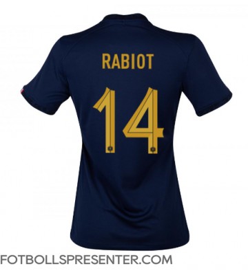 Frankrike Adrien Rabiot #14 Hemma Matchtröja Dam VM 2022 Kortärmad
